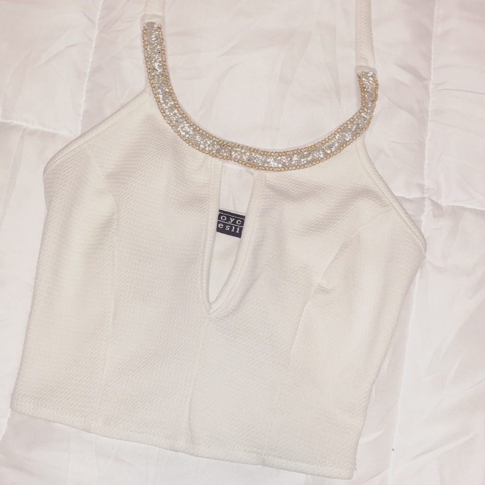 Halter crop top